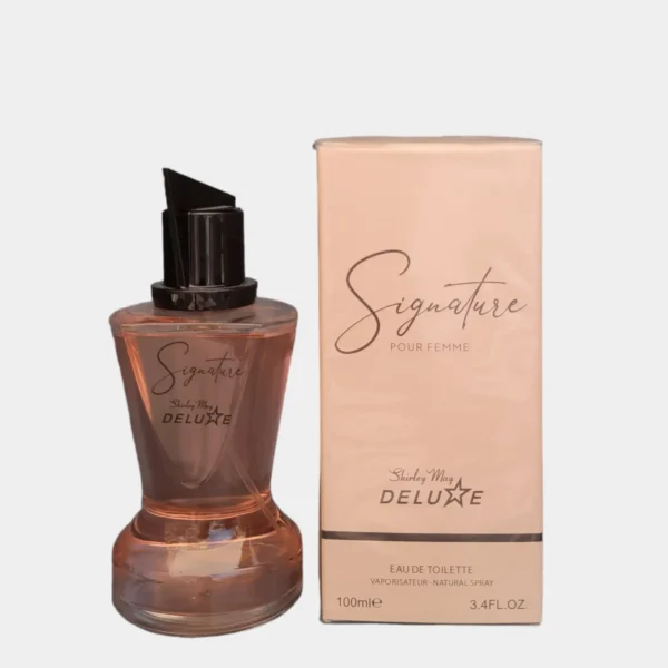 SIGNATURE Women's Designer EDP by SHIRLEY MAY DELUXE – 3.4 oz