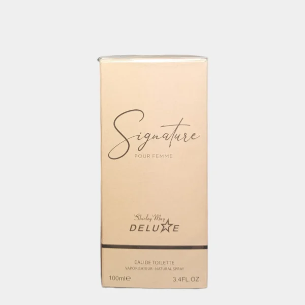 SIGNATURE Women's Designer EDP by SHIRLEY MAY DELUXE – 3.4 oz