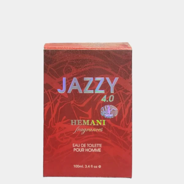 Jazzy 4.0 EDT Perfume 100ml: Men's Fragrance by WB Hemani