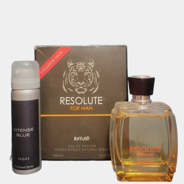 Resolute for Men with Deodorant by La Muse – 100 ml