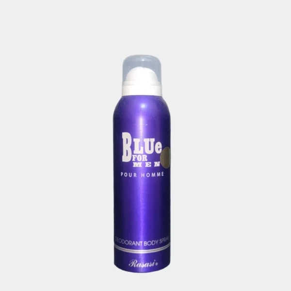 Blue for Men Pour Homme Deodorant Body Spray by Rasasi