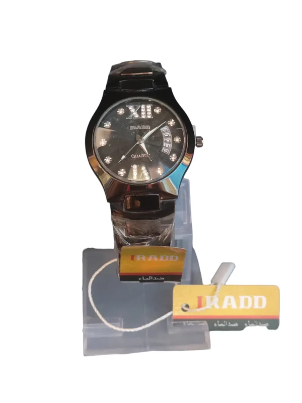 Irado Black Quartz Watch