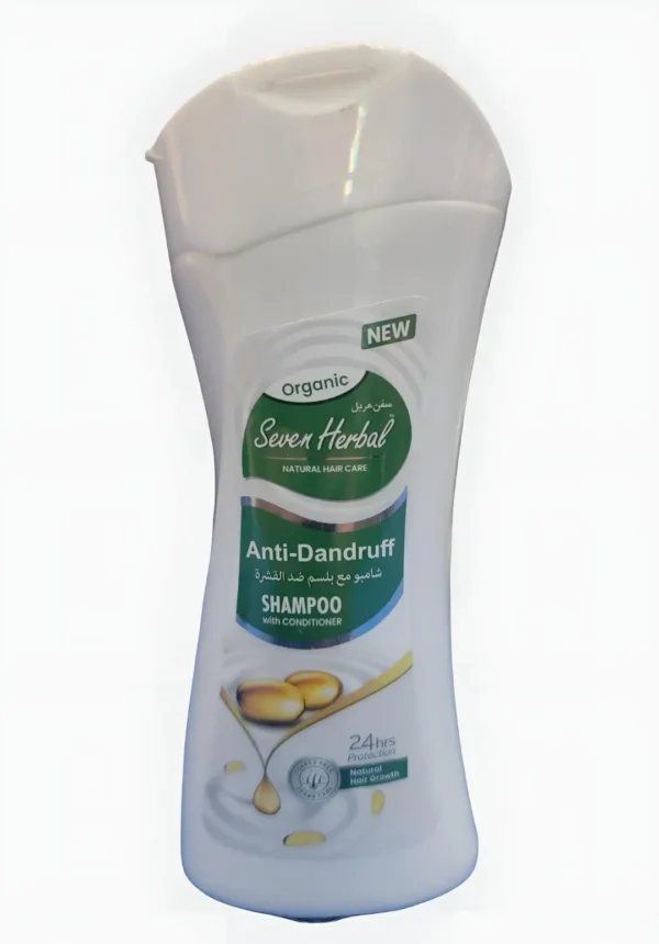 Organic Seven Herbal Anti-Dandruff Shampoo with Conditiner